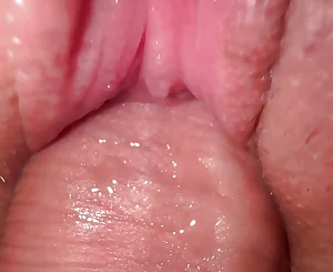 Extraordinary Close up Boink stepsister's nubile cream colored vagina