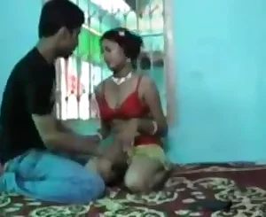 Indian school damsel very first time romp