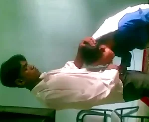 desi school duo smooch fellate and ravage inwards class in muslim university